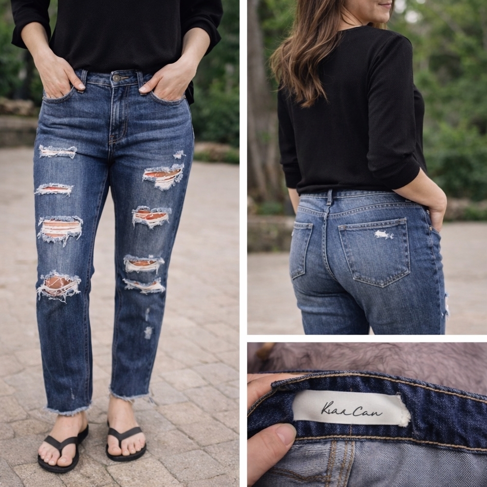 KanCan Dark Blue Denim Jeans